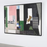 Janice Biala, Nature Morte Rose, Rouge et Noire, 1977