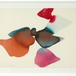 Alice Baber, The Red Light of the Jaguar Sacred Space Series, 1982