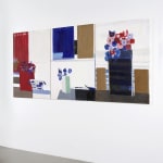 Janice Biala, Nature Morte Rose, Rouge et Noire, 1977
