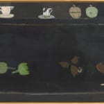 Janice Biala, Nature Morte Rose, Rouge et Noire, 1977
