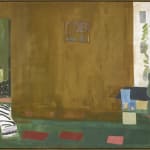 Janice Biala, Nature Morte Rose, Rouge et Noire, 1977