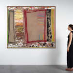 Joyce Weinstein, Country Fields with a Pink and Yellow, 2012