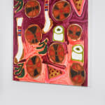 Katherine Bernhardt, Basketball in La Perla, 2015