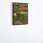 Janice Biala, Nature Morte Rose, Rouge et Noire, 1977