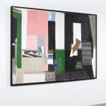 Janice Biala, Nature Morte Rose, Rouge et Noire, 1977