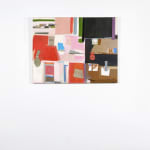 Janice Biala, Nature Morte Rose, Rouge et Noire, 1977