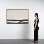 Susan Vecsey, Untitled (White/Silver/Grey), 2016