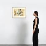 Janice Biala, Nature Morte Rose, Rouge et Noire, 1977