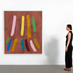 Susan Vecsey, Untitled (Pink / Green), 2024