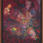 Libbie Mark, Untitled Collage Painting, 1966