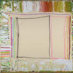 Joyce Weinstein, Country Fields with a Pink and Yellow, 2012