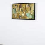 Janice Biala, Nature Morte Rose, Rouge et Noire, 1977