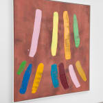 Susan Vecsey, Untitled (Pink / Green), 2024