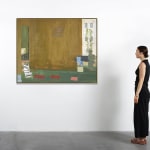Janice Biala, Nature Morte Rose, Rouge et Noire, 1977