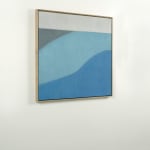Susan Vecsey, Untitled (White/Silver/Grey), 2016
