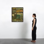 Janice Biala, Nature Morte Rose, Rouge et Noire, 1977