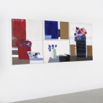 Janice Biala, Nature Morte Rose, Rouge et Noire, 1977