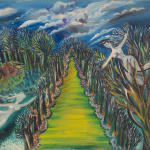 Lucia Wilcox, Enroute to Sarasota, 1947