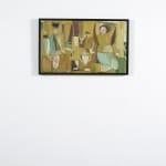 Janice Biala, Nature Morte Rose, Rouge et Noire, 1977
