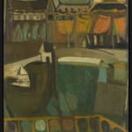 Janice Biala, Nature Morte Rose, Rouge et Noire, 1977