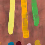 Susan Vecsey, Untitled (Pink / Green), 2024