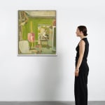 Janice Biala, Nature Morte Rose, Rouge et Noire, 1977