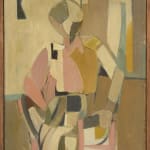Janice Biala, Nature Morte Rose, Rouge et Noire, 1977