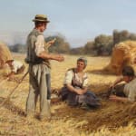Ernest CHATEIGNON, La rentreé des blés
