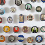 I. D. Badges, Collection of 250 Photo I.D. Badges, 1930s-early 1950s