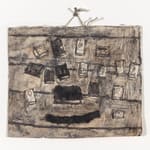 James Castle, Untitled Patterned Landscape