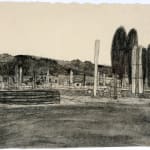 James Castle, Untitled Patterned Landscape