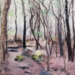 David Keeling, Cliff face, Tinderbox, 2025