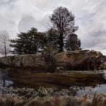 Stephanie Tabram, Wattle & Tarnished Silver, 2022
