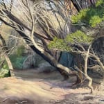 David Keeling, Cliff face, Tinderbox, 2025