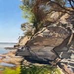 David Keeling, Cliff face, Tinderbox, 2025