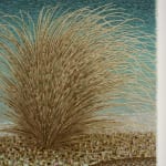 Richard Wastell, My happiness. Green-gold algae painting, 2024