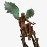Daedalus with bird | Maurice den Boer