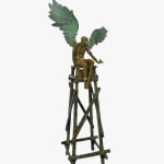 Daedalus with bird | Maurice den Boer