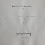 René Groebli, Nächtliches Bett (#502), Paris, Das Auge der Liebe, Vintage, 1952