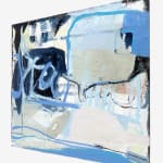 Rachel Ovadia Invisible Particles Paper Mixed Media Painting 33 5 X 44 2