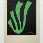 Henri Matisse, Green Alga on Black Background, ca. 1977