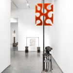 Donald Moffett, Lot 072911 (the standard-bearer and what remains), 2011