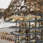 Diana Al-Hadid, The Candle Clock of the Swordsman, 2017