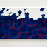 Allison Janae Hamilton, Constellation in Blue and Red, with Clouds, 2025