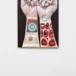 Gina Beavers, Sturtevant's Jasper Johns Lips, 2022