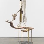 Diana Al-Hadid, The Candle Clock of the Swordsman, 2017