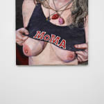 Gina Beavers, Sturtevant's Jasper Johns Lips, 2022