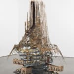 Diana Al-Hadid, The Candle Clock of the Swordsman, 2017