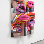 Gina Beavers, Sturtevant's Jasper Johns Lips, 2022