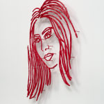 Ghada Amer, Portrait of Nora - RFGA, 2021